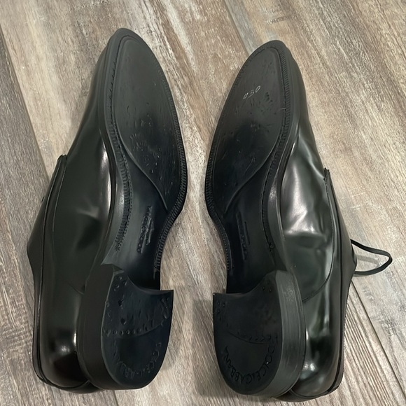 Dolce & Gabbana Black Leather Derby Laced Men’s Shoes 9.5 main image 8
